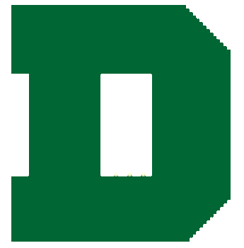 Dartmouth Big Green 1945-2006 Primary Logo diy fabric transfer
